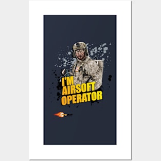 I am an Airsoft Tacticool operator Posters and Art